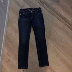 Seven7 Women's Deep Indigo Skinny Jeans